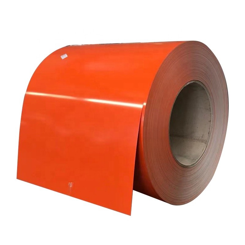 All RAL Color PPGI Steel Coil Z61 - Z80 Για Κατασκευή Κυματοειδών Φύλλων
