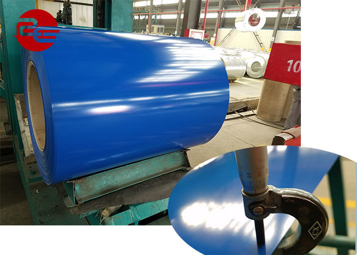 Προβερνικωμένο φύλλο 0.122.00mm υλικού κατασκευής σκεπής PPGI PPGL ντυμένο χρώμα πάχος
