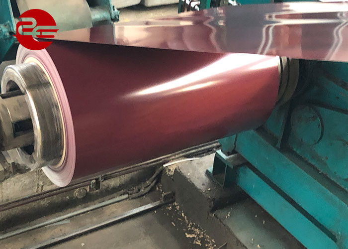 AISI cold-rolled το προβερνικωμένο γαλβανισμένο χρώμα σπειρών PPGI χάλυβα που ντύθηκε