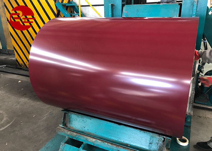 AISI cold-rolled το προβερνικωμένο γαλβανισμένο χρώμα σπειρών PPGI χάλυβα που ντύθηκε